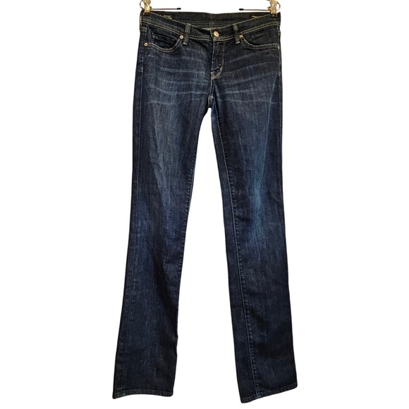 Citizens of Humanity Ava Low Waist Straight Leg Stretch Denim Jeans 34" Inseam - Picture 1 of 5